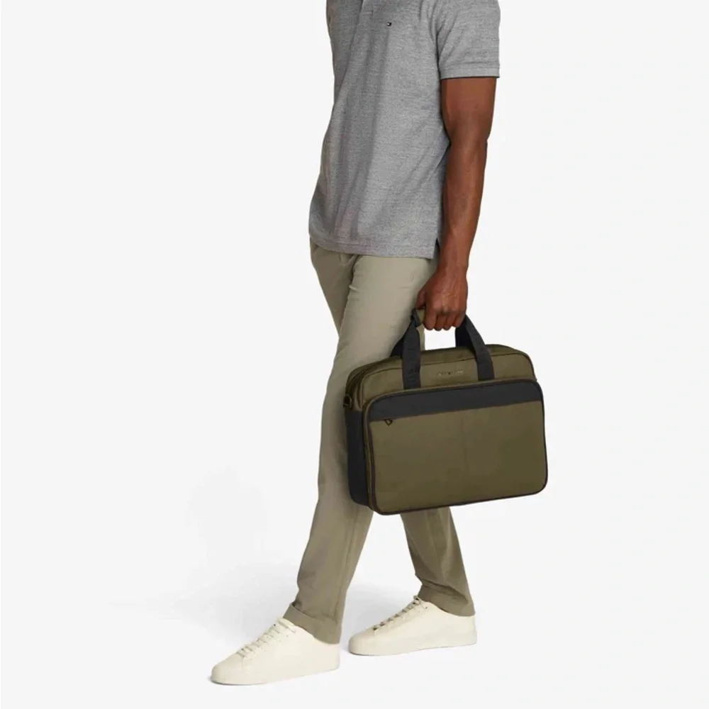 Tommy Hilfiger - Repreve Computer Bag in green
